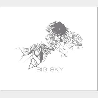 Big Sky Resort 3D Posters and Art